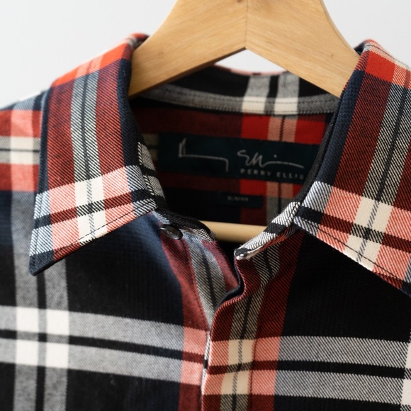 Perry Ellis button down new with tags small - Picture 7 of 8
